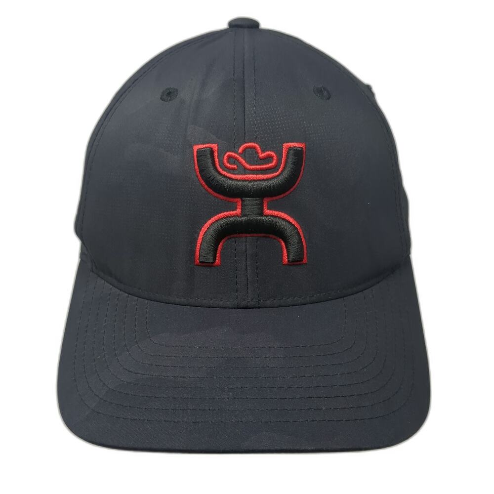 Hooey Baseball Cap Black M Flexfit US Flag Underbrim Punisher Skull Camo Hat